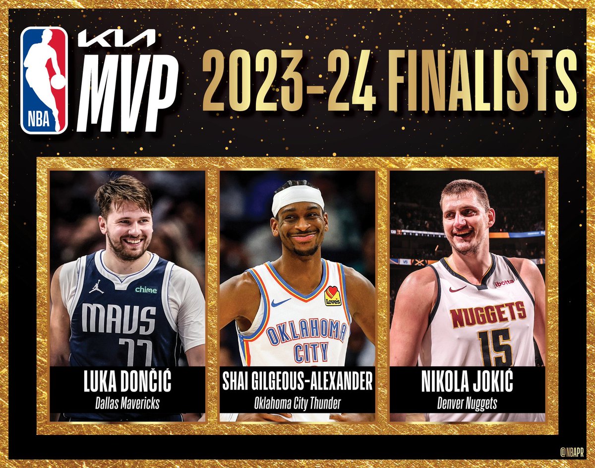 PasionBasketNBA's tweet photo. Esta noche se anuncia el MVP de la NBA 🏆

Para ti, ¿quién se lo debería llevar?

Os leo https://t.co/4erSa35HJm