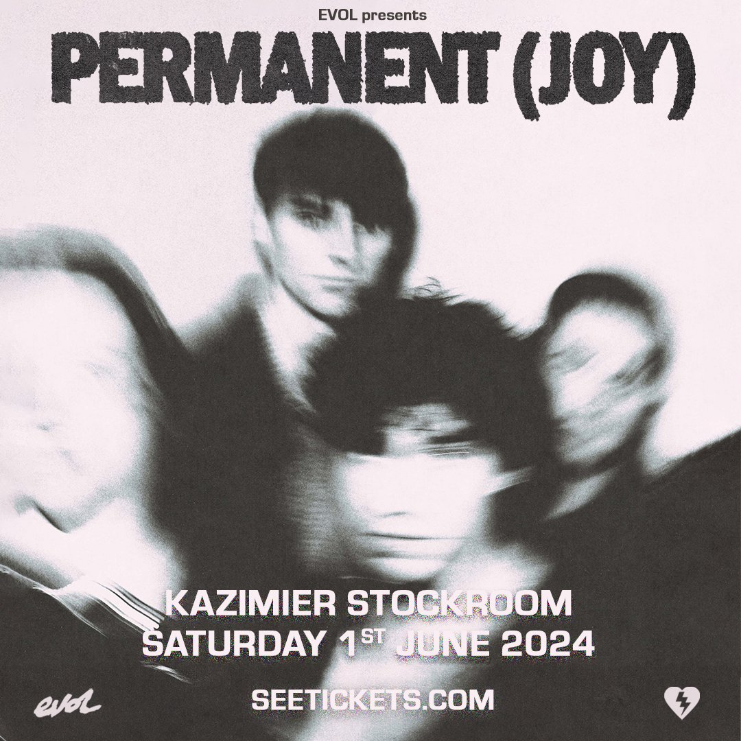 New project from the lads BLONDES. The band is @permanentjoyuk, first physical music out now (Josephine + b-side CD) 👇 sign up to their mailing list to buy: permanentjoy.uk/?fbclid=PAZXh0… The FIRST LIVERPOOL SHOW is Saturday June 1st at @KazStockroom. Tickets: seetickets.com/event/permanen…