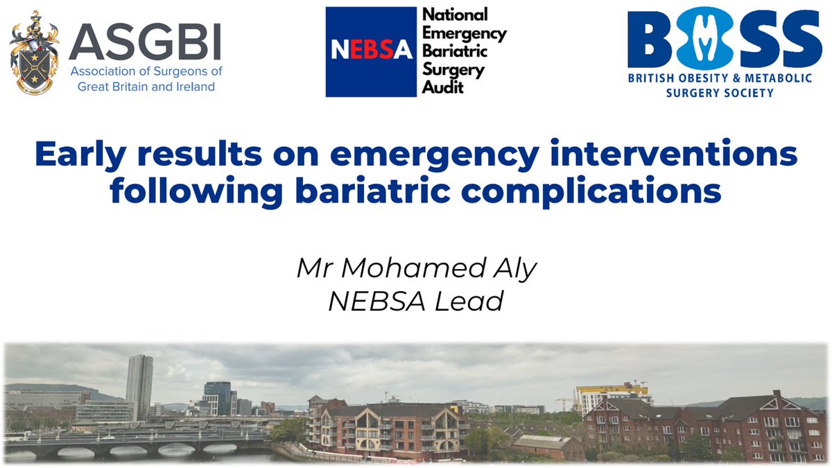 NEBSA (@nebsa2023) on Twitter photo We’re presenting our methodology, early data and inviting more colleagues to join the audit at Belfast.
Thank you <a href="/asgbi/">ASGBI</a> and <a href="/DimDamask/">Dimitris Damaskos</a> for the invitation.
<a href="/bariatricBOMSS/">BOMSS</a> <a href="/roux_group/">The Roux Group</a> <a href="/Augishealth/">AUGIS</a> <a href="/bbugssuk/">BBUGSS - British Benign Upper GI Surgical Society</a> <a href="/ASiTofficial/">ASiT</a> <a href="/ASGBI_MA/">ASGBI Moynihan Academy</a> We’re presenting our methodology, early data and inviting more colleagues to join the audit at Belfast.
Thank you <a href="/asgbi/">ASGBI</a> and <a href="/DimDamask/">Dimitris Damaskos</a> for the invitation.
<a href="/bariatricBOMSS/">BOMSS</a> <a href="/roux_group/">The Roux Group</a> <a href="/Augishealth/">AUGIS</a> <a href="/bbugssuk/">BBUGSS - British Benign Upper GI Surgical Society</a> <a href="/ASiTofficial/">ASiT</a> <a href="/ASGBI_MA/">ASGBI Moynihan Academy</a>