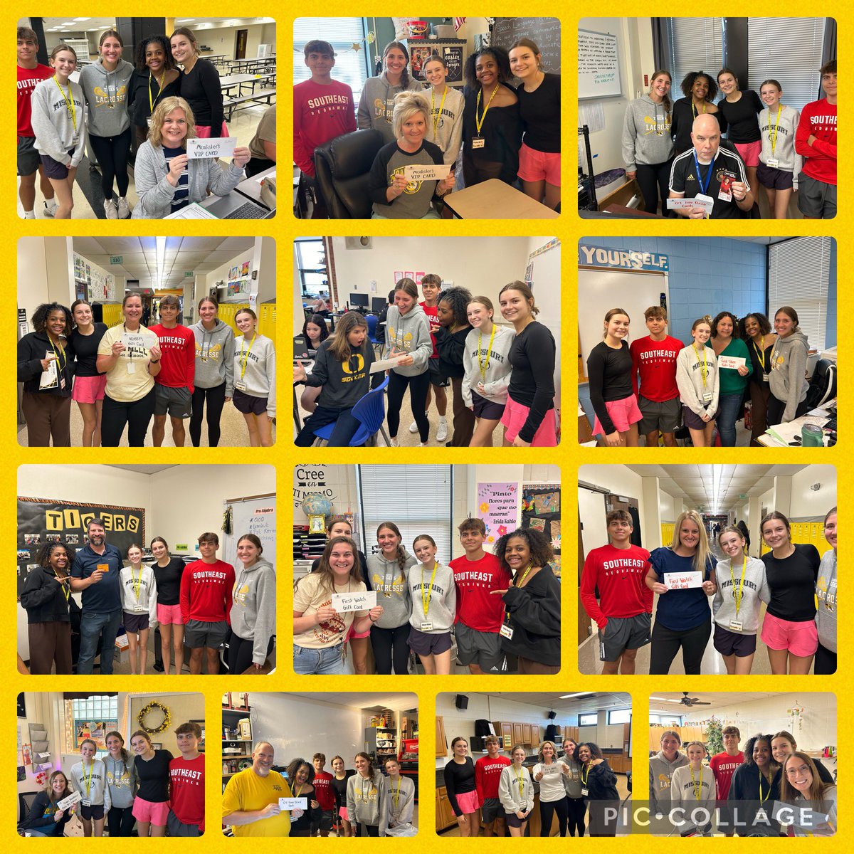 Our raffle winners from yesterday's teacher celebration breakfast!!! <a href="/OHS_Tigers/">Oakville High School</a> <a href="/MehlvilleSD/">Mehlville School District</a> #restoretheroar