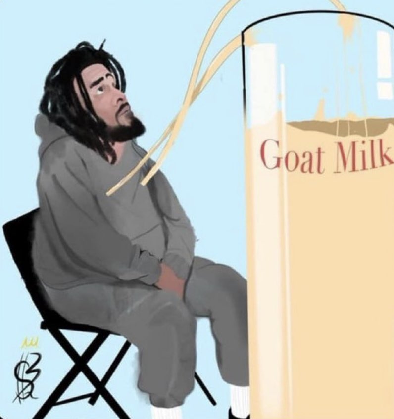 I’m milking you Goat @DonToliver #Goated