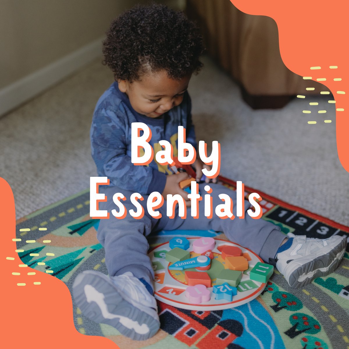 Save on a wide selection of baby essentials at your local #OnceUponAChild! We've got your needs covered with gently used clothing, footwear, toys, bouncers, play centers, strollers and more! #BabyEssentials #ShopForLess