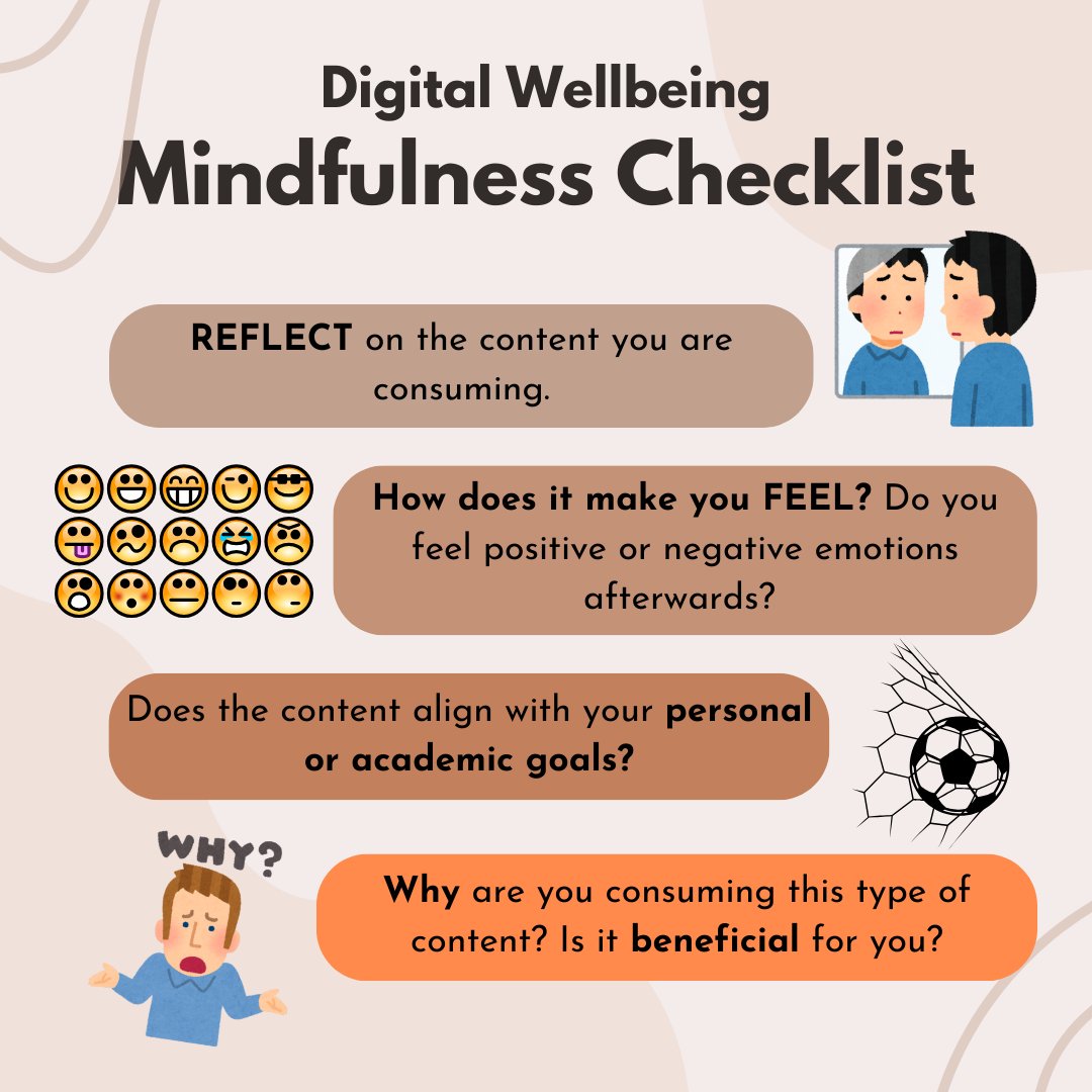 👾 Have you ever heard of digital well-being? 👾 How can you use technology mindfully to protect your physical and mental well-being? 👾 Digital wellbeing is as important as exercise, and eating healthily! 👾 Check out our tips for a healthy approach to technology.