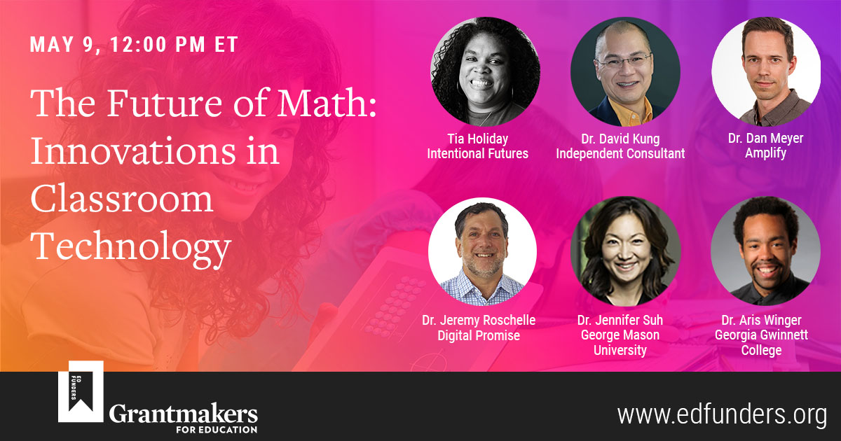 TOMORROW! 🧮Final episode: Amidst AI hype, let's discern the true role of tech in #math learning. Dig in w/Tia Holiday @intentfutures, @dtkung, @ddmeyer @Amplify, @roschelle63 @DigitalPromise, @completemath @GeorgeMasonU & @ArisWinger @GeorgiaGwinnett Reg: bit.ly/4aAQ7AI