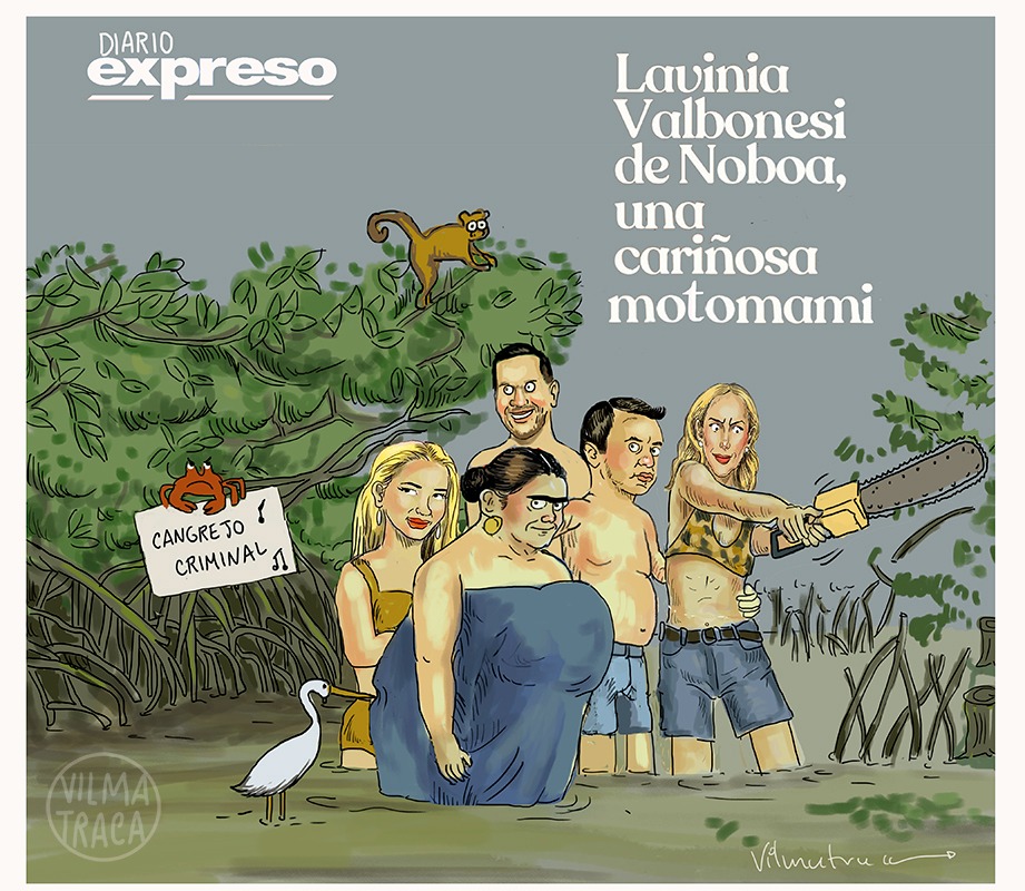 #LaviniaValbonesi #Olon #Ecocidio #Ecuador #Vilmatraca
