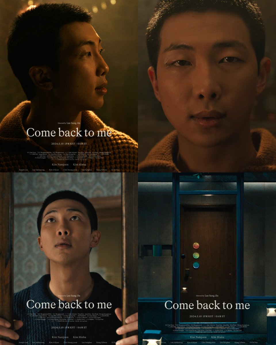 RM <Come back to me> Official Teaser : youtu.be/1Q7O8eS5OLk 💜

If you see this tweet, reply with :

RM IS COMING
COME BACK TO ME TEASER
RIGHT PLACE WRONG PERSON
#Comebacktome #RM
#RightPlaceWrongPerson