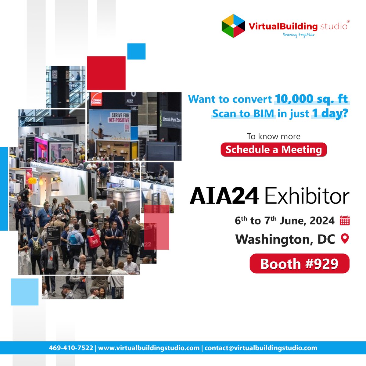 Join us at AIA'24 as we unveil our AI-powered Scan to BIM services, capable of converting 10,000 Sq. Ft in just 1 day!
 
Schedule a Meeting - bit.ly/3Uvju0F
Why should you visit us at AIA'24? - Know more - bit.ly/3wqdhLA

#AIA #AIAExpo #AIA2024 #USA
