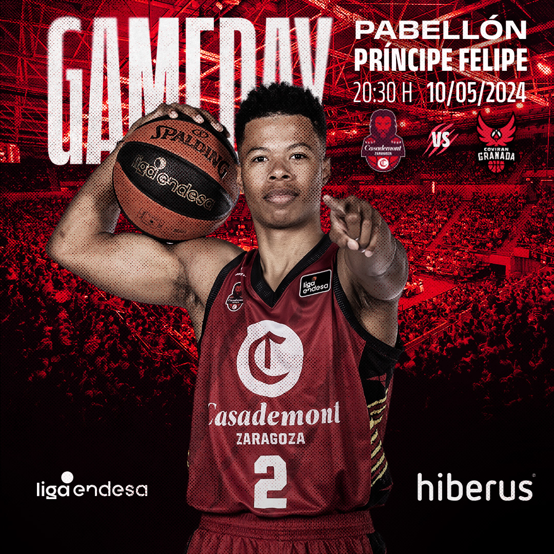 🔥 ¡A por el último en casa con Europa en juego! 🏆 J.33 @ACBCOM ⏰ 20.30 horas 🆚 @FundacionCBG 📍 Pabellón Príncipe Felipe 🎟️ bit.ly/CoviranGranada 🤝 @Hiberus