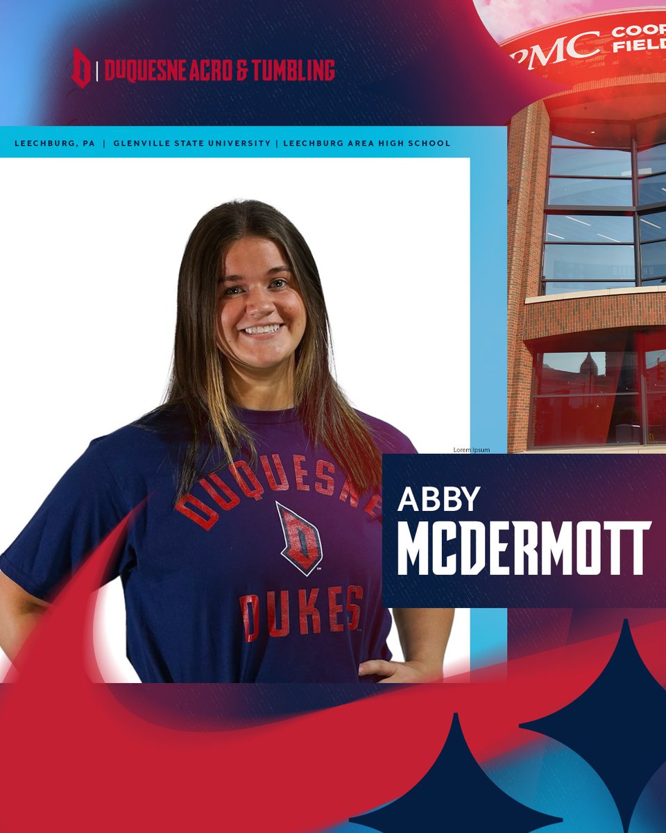 Welcome to the Bluff!

𝐀𝐛𝐛𝐲 𝐌𝐜𝐃𝐞𝐫𝐦𝐨𝐭𝐭
🔹 Leechburg, PA
🔹 Leechburg Area High School
🔹 Glenville State University

#GoDukes