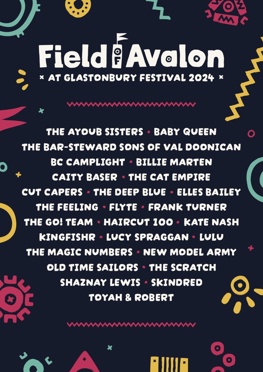 Buzzing to announce we're joining the @FieldOfAvalon at this year’s @glastonbury! 🥳 Presenting Arabic music has been a life-long dream and we can’t wait to share this amazing music and culture with you. Emerge from your tents and join us for a boogie on Sunday 30th at 11.30am!