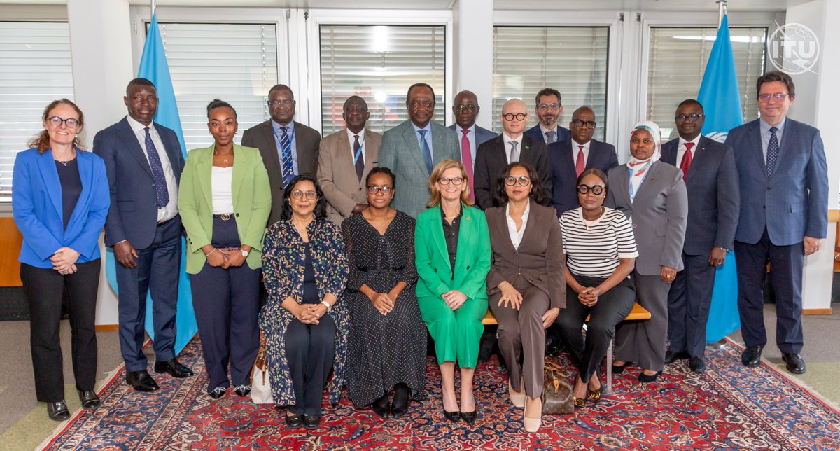 Good discussions with African Ambassadors at HQ today as we work together on Africa’s digital priorities and strengthen collaboration to advance a sustainable + resilient #DigitalFutureForAll