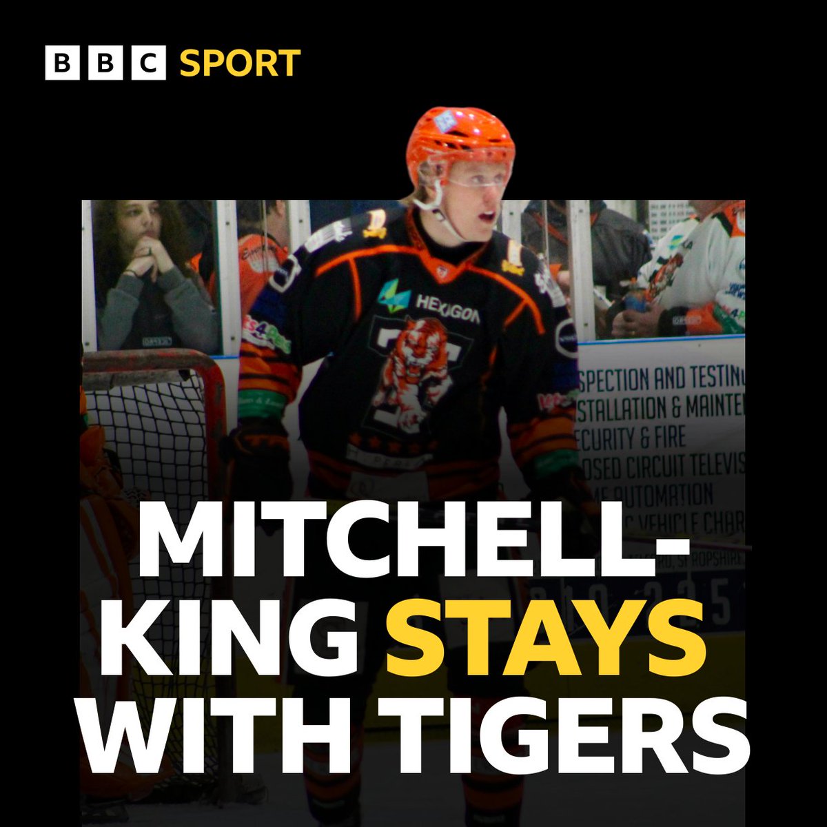 🐯 The Telford Tigers have announced defender Rhodes Mitchell-King has signed a two year contract. 🏒 Rhodes re-joins the club off the back of his best season at senior level last season, scoring 34 points. #BBCIceHockey