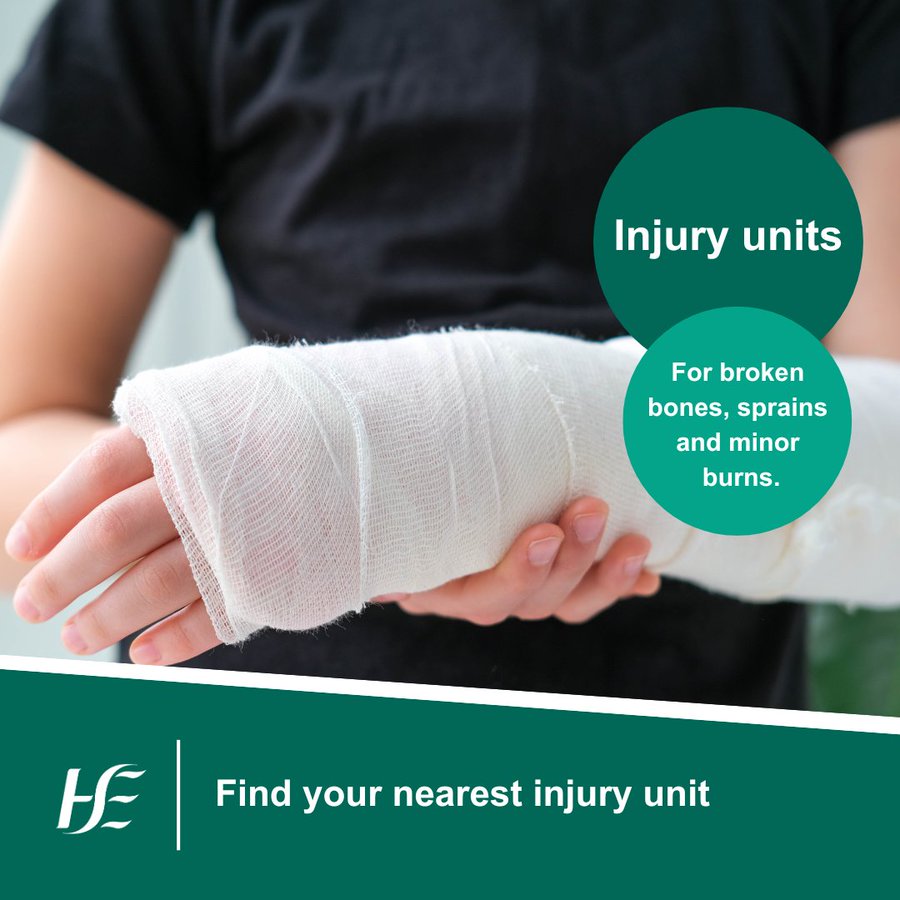 Don't wait until you have had an accident to find your nearest injury unit. Injury units treat broken bones, dislocations, minor burns and more. Be prepared and find out where your nearest injury unit is here: bit.ly/3Tu3wFn