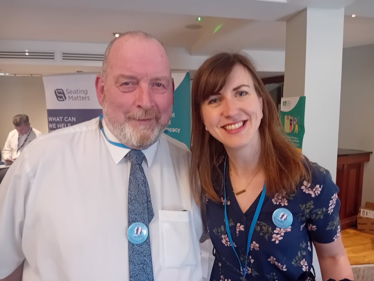 A bonus as always to get to meet and speak to @KevinQuaid3 from @IrishDementiaWG who spoke today at the @EngagingDemIrl conference and will be speaking again tomorrow about walking the camino with lewy body #engagingdementiaconference