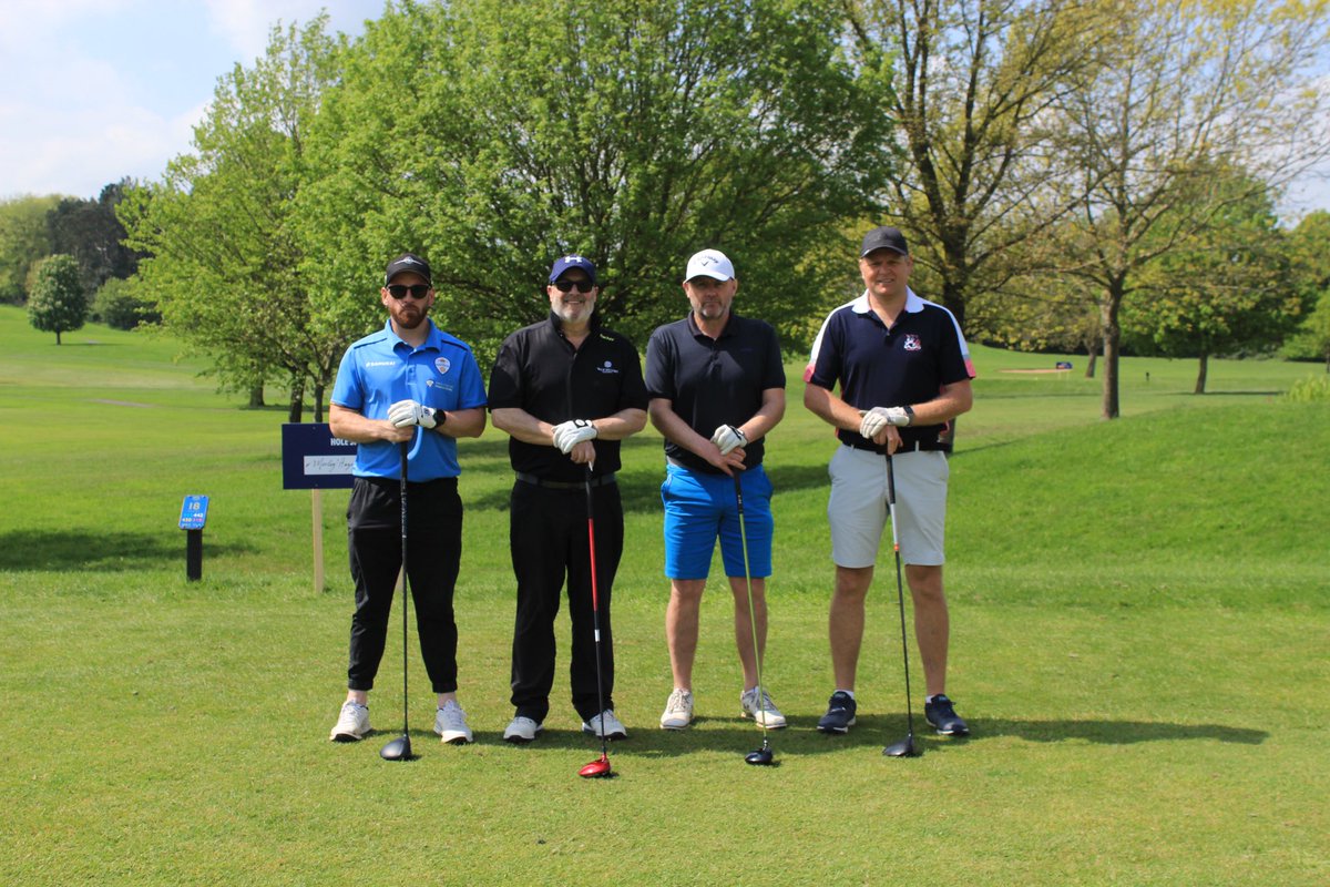 Today we held our Annual Golf Day at Morley Hayes ⛳ Team consisted of players, coaches and our corporate sponsors for 2024. Thank you again for your support this season! #WeAreDerbyshire