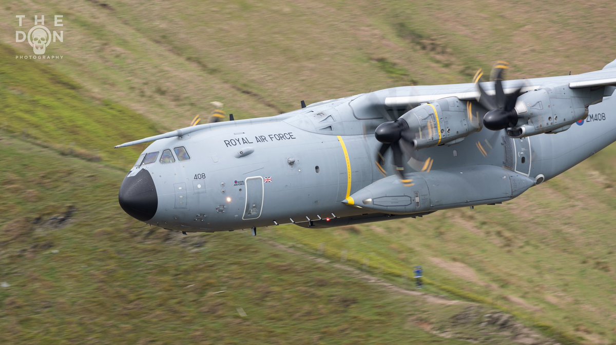 Always great to capture ‘ATLAS’ on a low level sortie in Wales. Pictured earlier this afternoon, it was amazing to finally get back in the hills and do what I love! 🖤📷