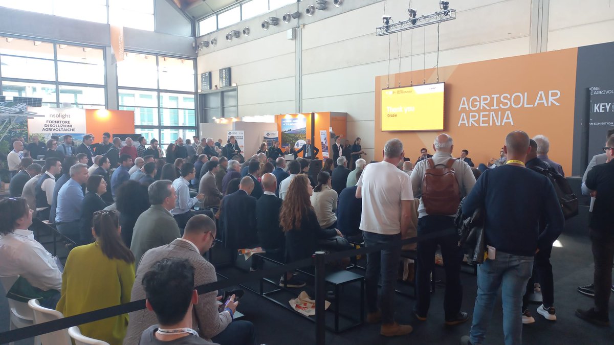 RES4Africa's tweet photo. 🌱 Today, in the framework of the Macfrut Fiera, #RES4Africa successfully hosted a pivotal side event: "Agrivoltaics in Mediterranean Countries: The Time Is Now!" ☀️

For further details on the conference, please visit 👉https://t.co/7Gb68ZyQOQ https://t.co/LYGjnzQAEf
