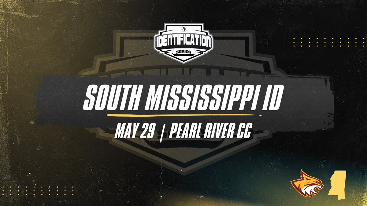 South Mississippi Player 🆔 Session I✔️ 🗓️ Wednesday, May 29 🏟️ @PRCC_Baseball 🎓 2024-2029 ℹ️ ID + Team MS Tryouts #SoutheastCupIdentifier ʀᴇɢɪꜱᴛᴇʀ ʜᴇʀᴇ👇 ↳ play.2dsports.org/events/south-m…