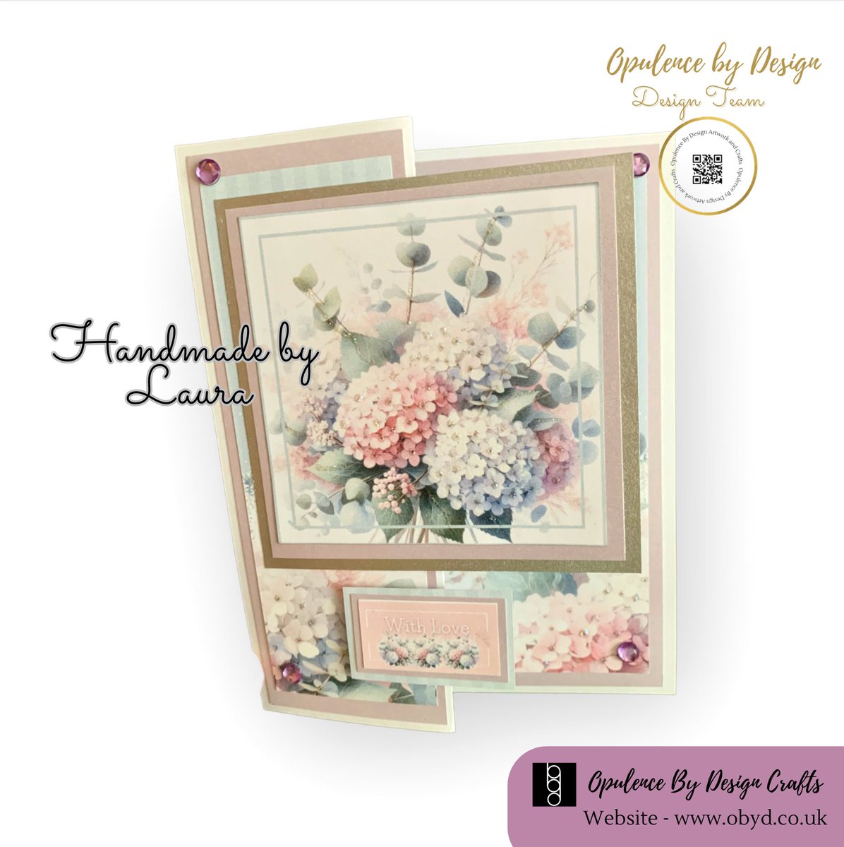 So many beautiful cards made for todays new Happy Hydrangeas Kit - you can find the kit and all of the samples on the website - shop.obyd.co.uk/b/KPHIy

#cardmaking #cardmakingkit #handmade #handmadecards #cardmakingideas