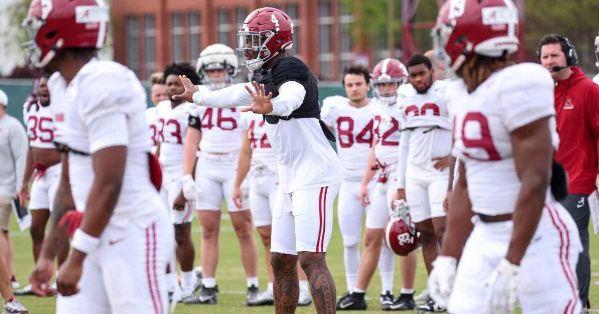 Where Kalen DeBoer wants to see Jalen Milroe improve this summer 'Having 100 percent confidence in every concept we put in, especially in the first week or two that he's had rep after rep and can not just execute but run the whole show.' 🔗: on3.com/teams/alabama-…