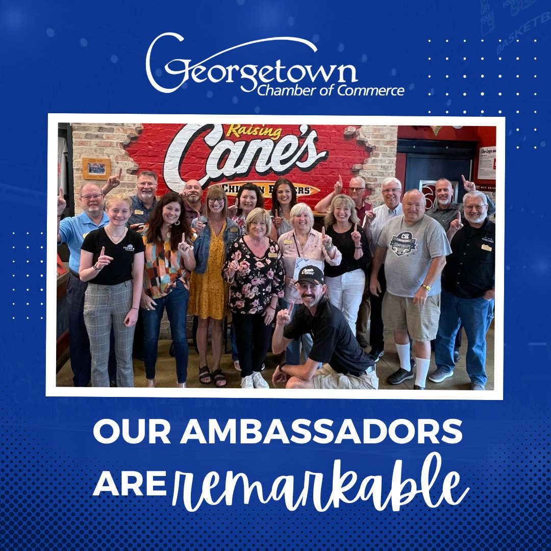 🤩 Stephanie Blanck from Georgetown Area Junior Forum is our Ambassador of the Month! Congrats to her and the team for their outstanding service to our business community. Keep up the fantastic work! 🤩⁠
⁠
#georgetownchamber #gtchamber #gtxchamberambassadors #georgetowntx