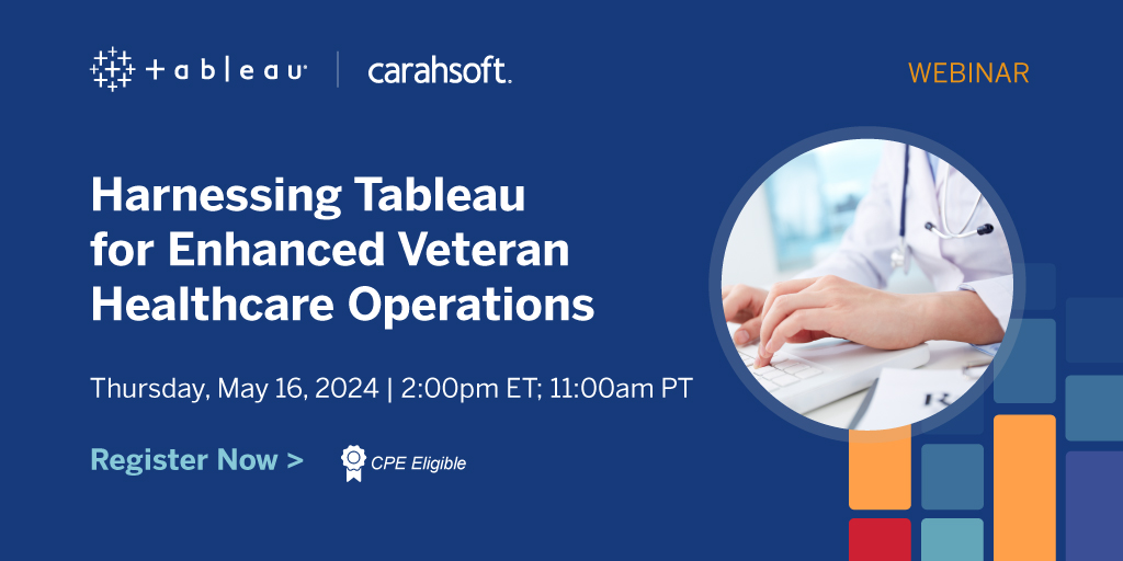 In today's #healthcare landscape, data-driven insights are crucial. Join our webinar with @tableau to see how their solutions revolutionize healthcare operations, empowering decision-making & elevating patient care. Register now for the event on 5/16: carah.io/d5eb41