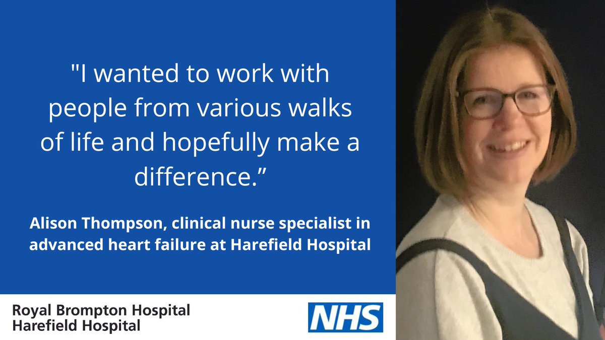 Alison, a member of the transplant team at Harefield Hospital, tells us about her nursing career so far and what it's like to work with patients living with advanced heart failure as a clinical nurse specialist. Read Alison's Q&A: rbht.nhs.uk/careers/what-o…