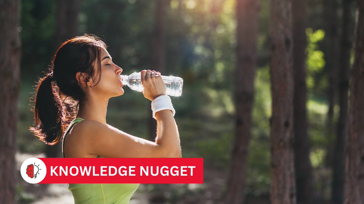 🧠 Hydrating adequately has numerous health benefits, particularly for kidney and metabolic function. Consuming 2.5 to 3.5 litres of water daily is key for optimal hydration and overall well-being. Learn more ➡ bit.ly/3PWtfn8