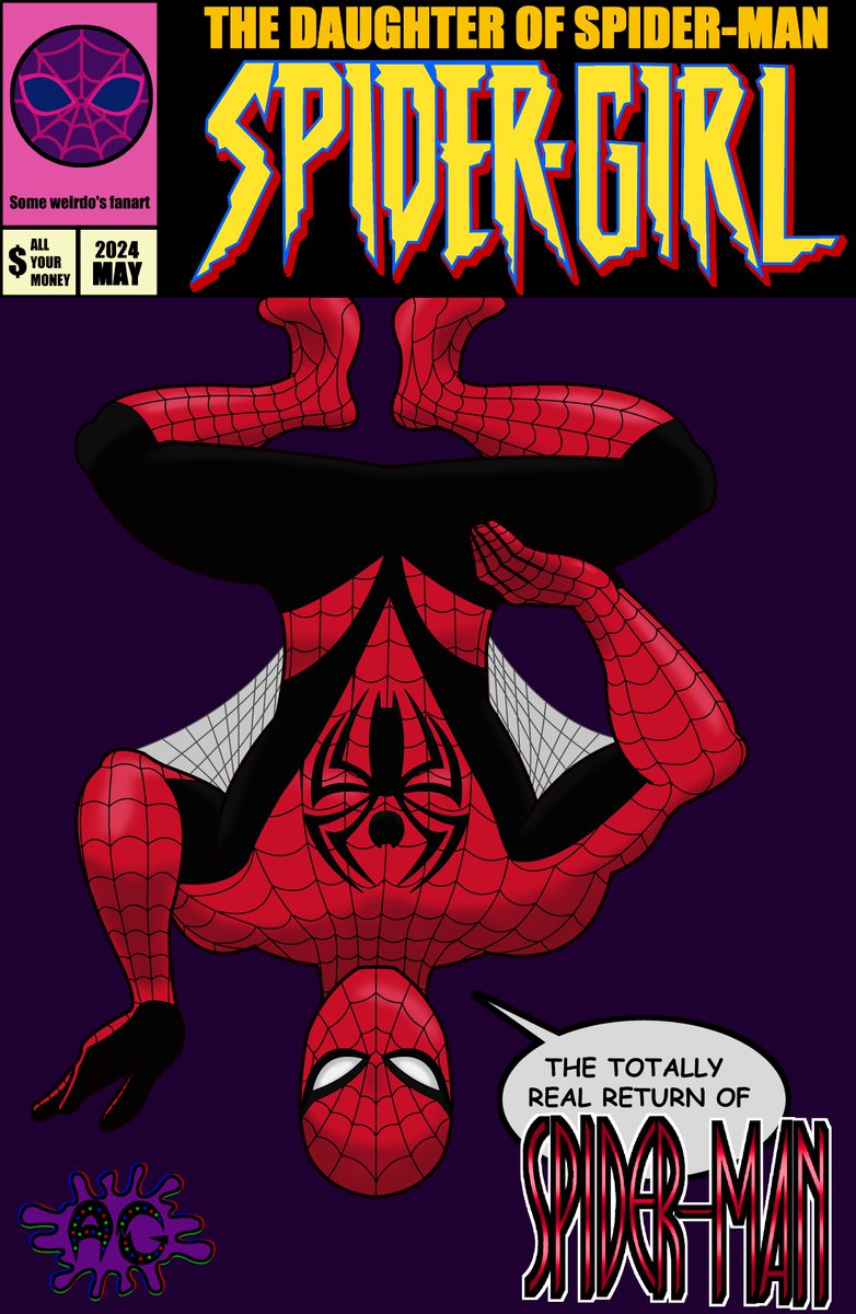 Day 8 - New Spider-Man
#spiderman #spidergirl #spiderwoman #spidergirlMayday #spiderwomanmayday #mayday #m2