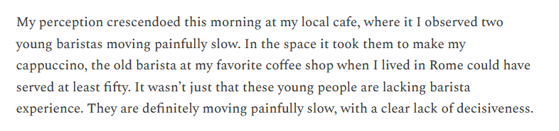 This dude thinks baristas are slow at making coffee because vaccination 'damages the brain’s dopamine receptors' petermcculloughmd.substack.com/p/annihilating… Old man yells at neurotransmitter