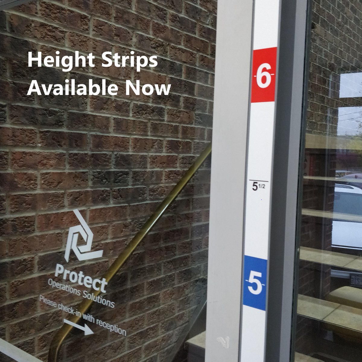 ProtectPOS's tweet photo. Height strips send a clear message to thieves that you are paying attention and will act against theft. 

Available and in stock. Custom options available.

Operations Solutions from POS to Product Protection.

info@protectPOS.com
905-674-5996
https://t.co/4kGaKa7WTy

#retail https://t.co/mAvxI1gV79