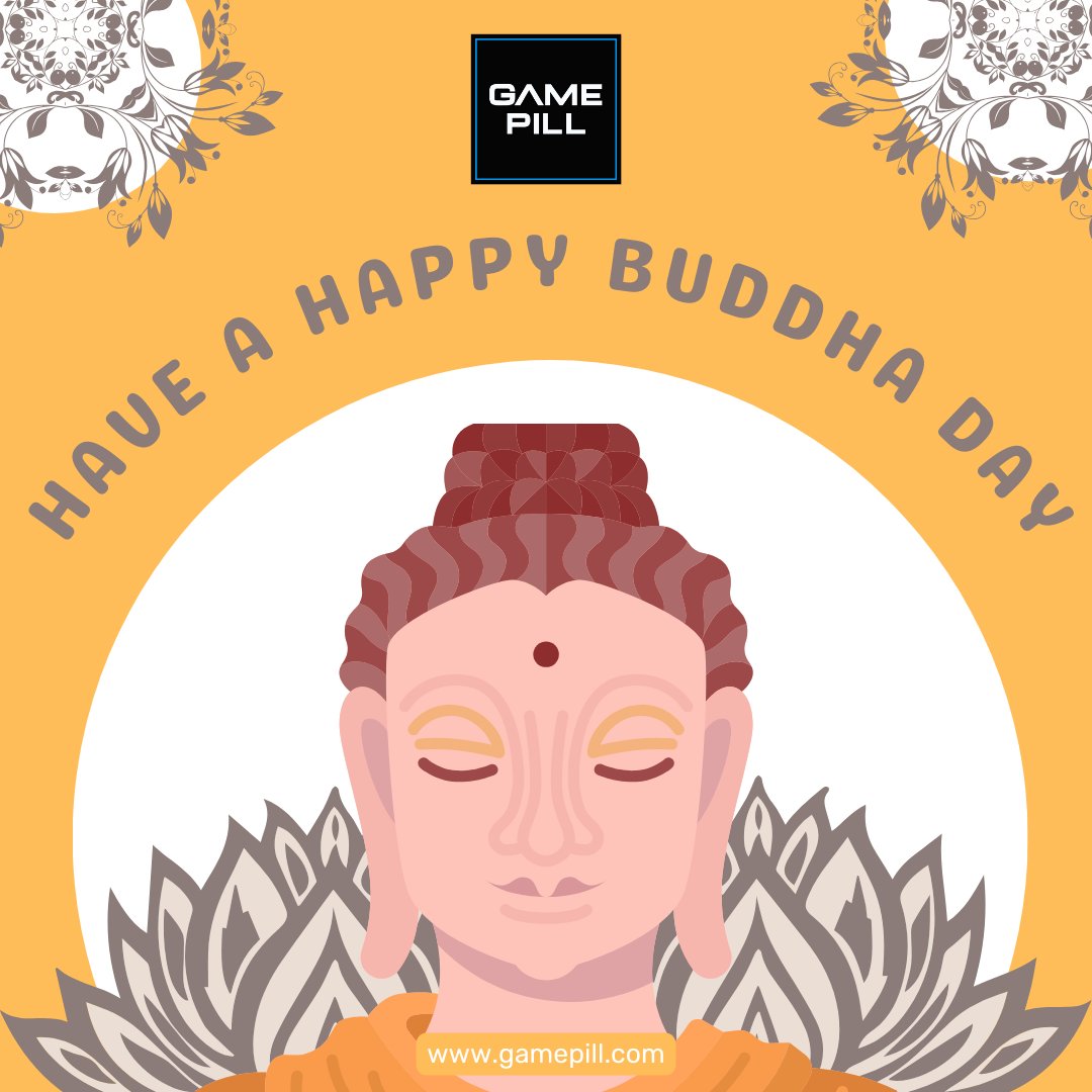 GamePill's tweet photo. ๐ธโจ Reflecting on the wisdom and tranquility of Buddha Day!
Join us in embracing the spirit of mindfulness and serenity through the power of gaming.
#BuddhaDay #GamePill #GamingSerenity #GamingCommunity #VideoGames #Gaming #PeaceAndLove https://t.co/DFyPQQsi0R