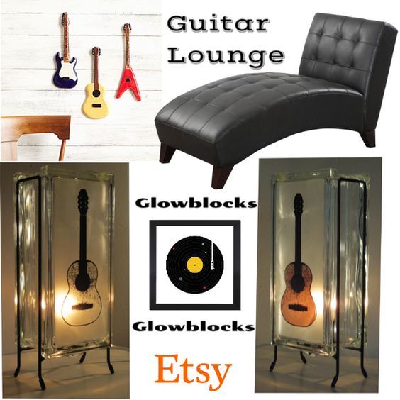 etsy.com/shop/Glowblocks FREE SHIPPING #freeshipping #etsy #lamps #nightlight #gifts #lamp #guitars #guitarart #giftforhim #acousticguitar #guitaar #birthdayboy #kidsroom #lighting #nightlights #handmadegifts #giftidea #gift #glassblock #shoponline