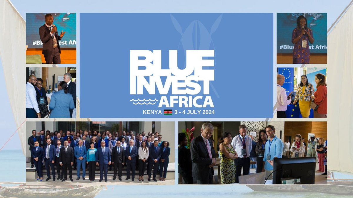 Kenya will host the Africa Blue Economy Investment Summit in July 2024. Read more: b2match.com/e/blue-invest-… #BlueInvestAfrica2024 #BlueEconomyKE