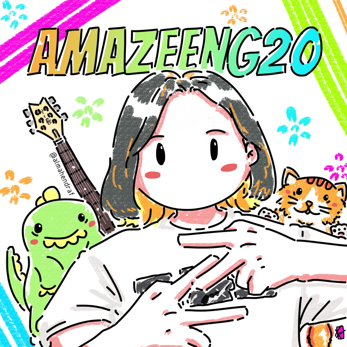 Tebtebo16's tweet photo. @ZeeMotionID Ikut meramaikan 🎨  

#Amazeeng20  
#ArtMazeeng https://t.co/N6DpQAygKk