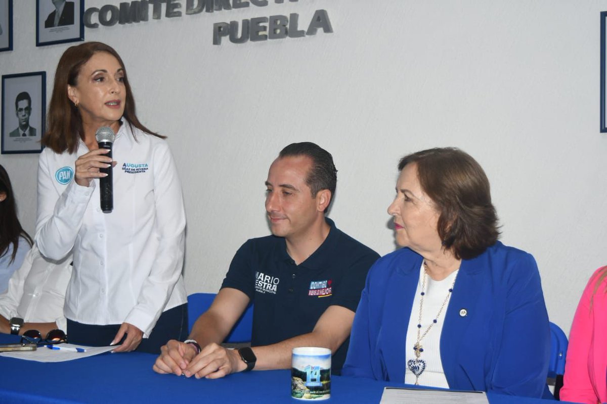 ¡No nos van a intimidar! En rueda de prensa, junto a mis compañeros de coalición y la visita del coordinador Jorge Romero Herrera, Coordinador del Grupo Parlamentario del PAN, reafirmamos nuestro rechazo al clima de violencia que genera Morena. Continuaremos nuestra campaña en…