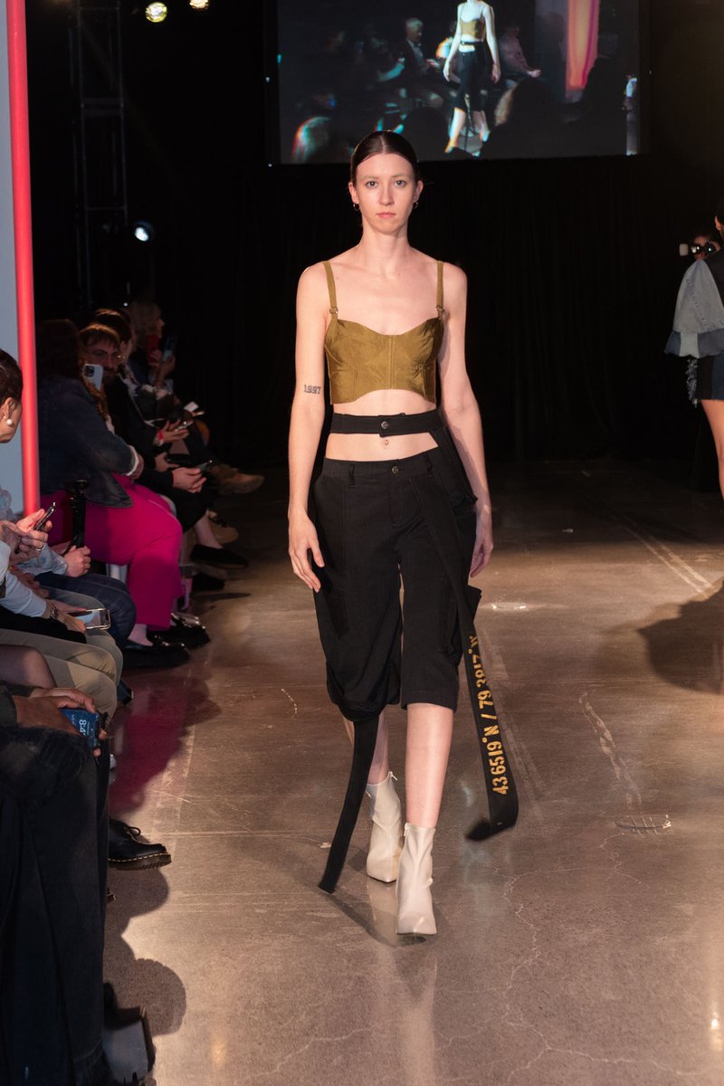 SenecaFashion's tweet photo. 🎉Congrats to Kimia Soleyman Heshmat, Fashion Arts grad, for the ‘Material Innovation’ award at Redefining Design 2024! Check out Kimia's captivating collection below. Special thanks to all contributors! #FashionForward #fashionstyle https://t.co/ge84xtvJxX