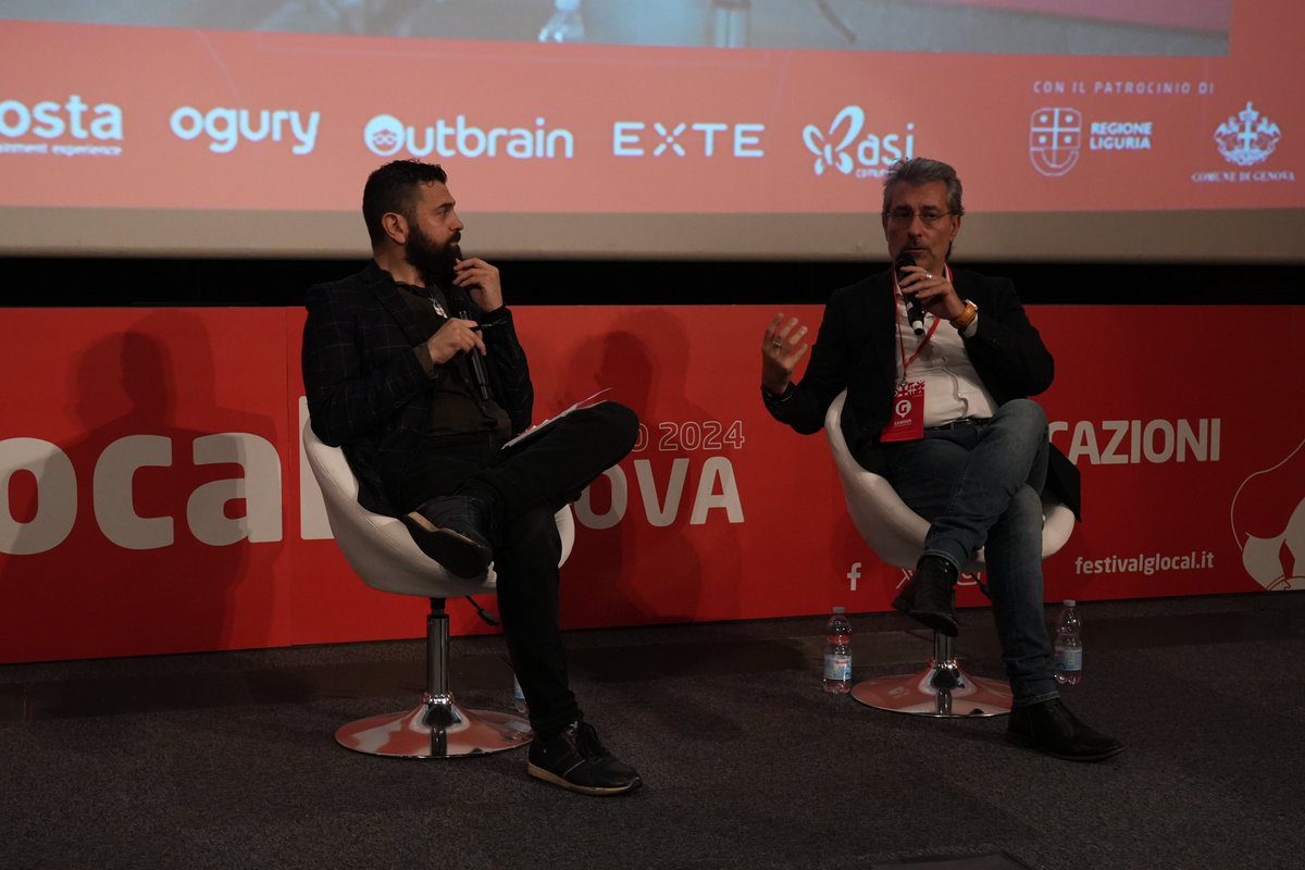 festivalglocal's tweet photo. È sempre più difficile per il giornalismo e i media farsi spazio nell'era dello scetticismo e dell'antiscienza. Di questo parliamo oggi a #glocalgenova
@DavidPuente @DanieleChieffi @gba_mm Paolo Magliani https://t.co/DTnqvKrWJ8
