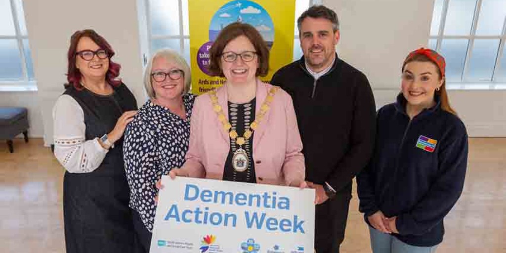 Look out for Dementia NI next Tuesday morning in Ards Arts Centre, Newtownards. We'll be participating in the Dementia Information Session from 10am until midday. The event is open to the public, will bring a range of organisations providing information & support in @ANDborough