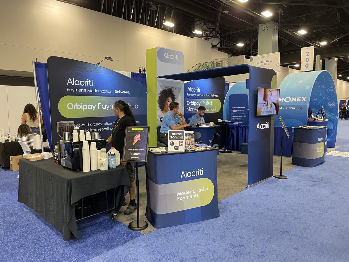 It's the last day to catch us at #Payments2024! Grab coffee, indulge in Ben & Jerry's, enter our giveaway, and discover our #payment solutions. Also, don't miss tomorrow's 'Instant Payments Opportunities for Community Banks & Credit Unions' session at 9:05 AM! #fintech
