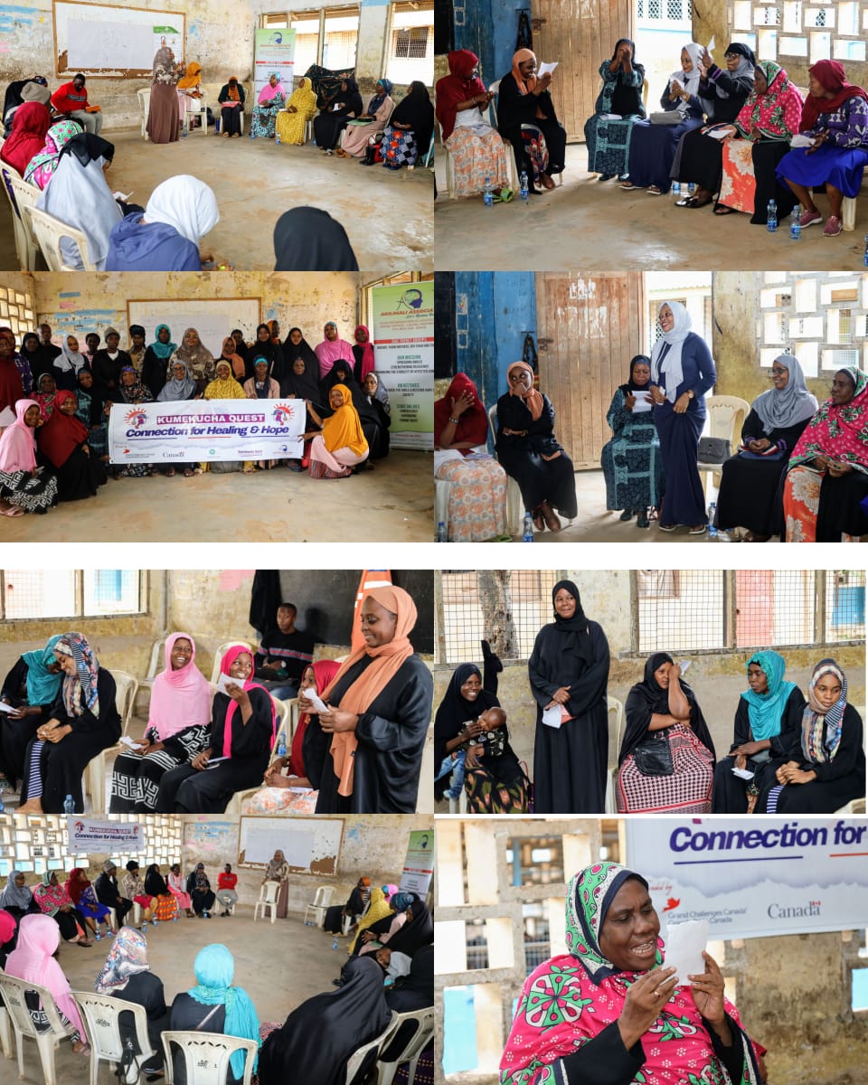 In a powerful gathering held at Likoni, women came together to confront the often-overlooked intersection of gender-based violence & mental health. This event aimed to shed light on the profound impact of GBV on women's mental well-being. #MentalHealthWeek @gchallenges