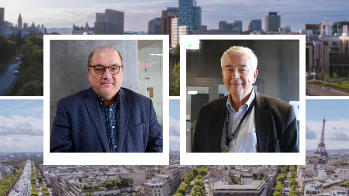 Professor Patrick Fafard, Faculty of Social Sciences, University of Ottawa, and Professor Pascal Griset, Sorbonne University in Paris.