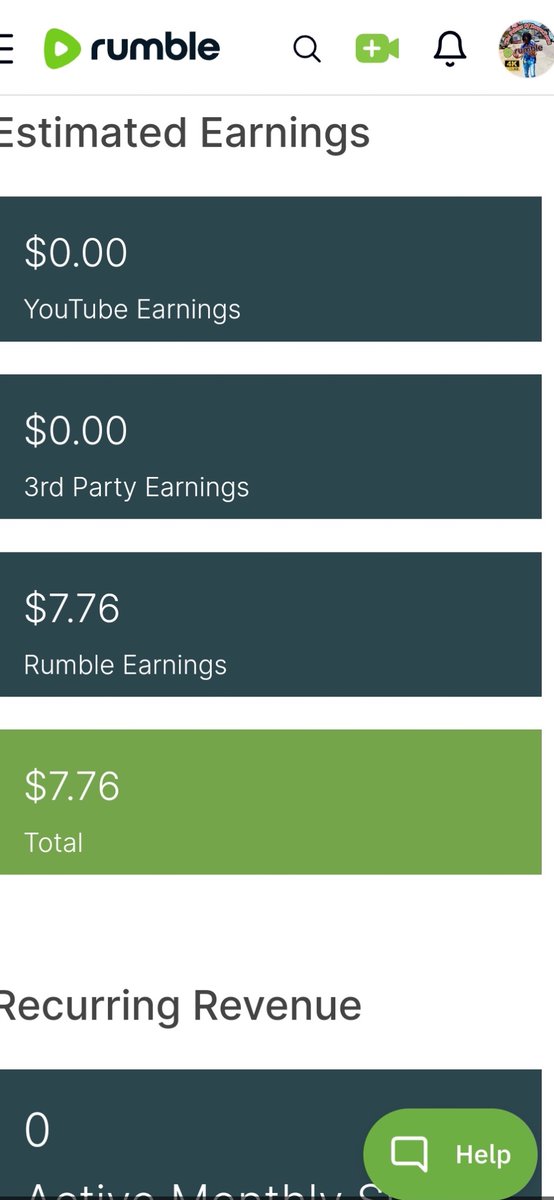 Can anyone explain why my balance keeps changing and why I keep gaining money and getting money took away from me? Day 1 I had (8.58) I check again day 2 it’s (7.76) what is  happen rumble team? 
@rumblevideo @ric_rac @chrispavlovski