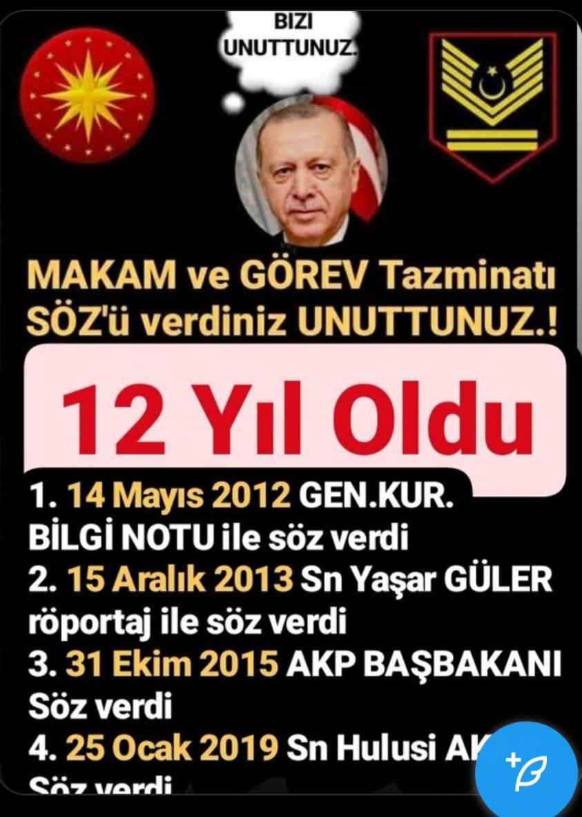 #umurundamı Astsubay Ömer Halisdemir'e 'Öl!' emrini veren,Esma Astsubaya'Bombayı imha et!'emrini veren subay 4-5 tane ayrı tazminat alacak, ΆΜΑ Astsubaya YOK.Adaletin Terazisi nerede acaba ? @selcukktepeli @nowhaber #AstsubaylarınTazminatHakkı #AstsubaylarHakMücadelesinde