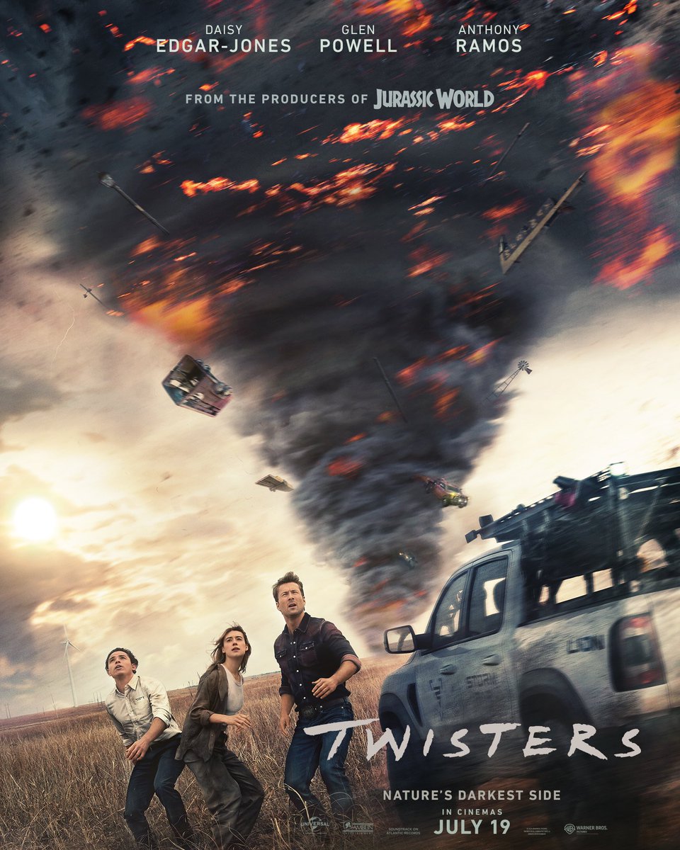 New poster for ‘TWISTERS’