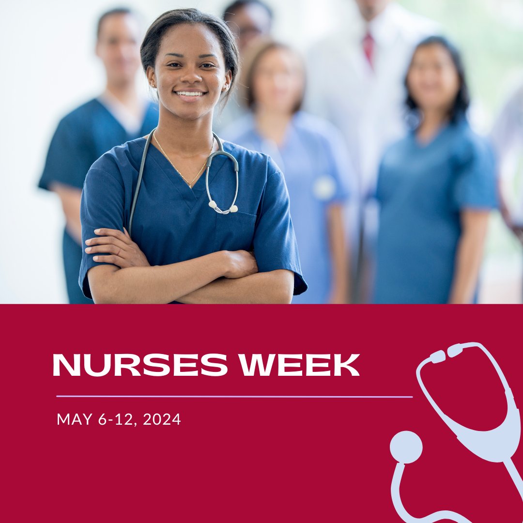 This week marks #NationalNursesWeek! We are thankful for our nurses not only this week, but every day! This year's theme is 'Nurses Make the Difference'.