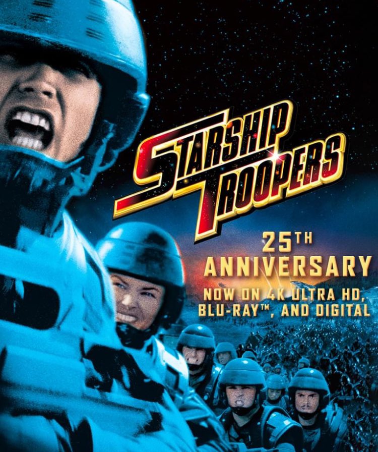 Movie night! Tonight I’m watching Starship Troopers! #Starshiptroopers #Movienight