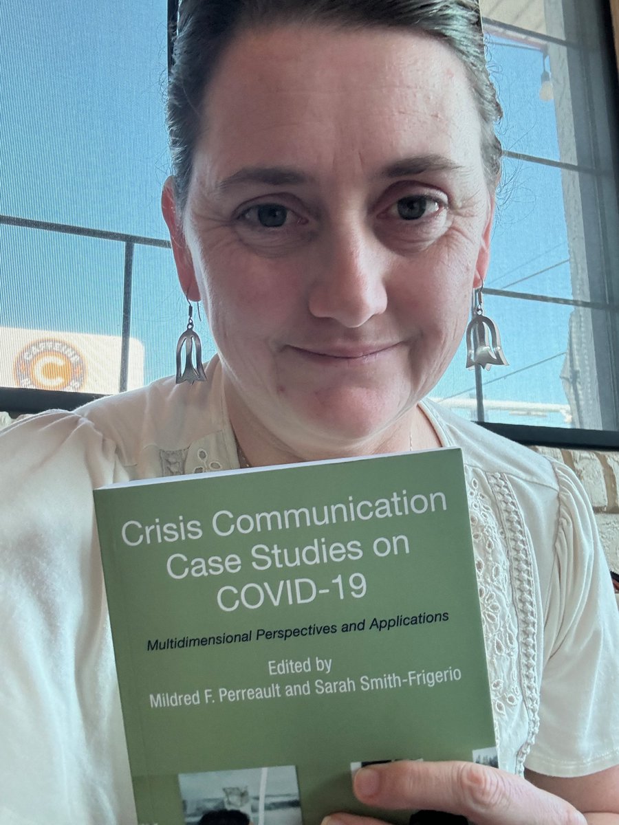 Check out our Book! Great for undergraduate and graduate classes where you might want to talk about COVID-19 and how it continues to impact our communications strategies. #COVID19 #CRISISCOMMUNCIATION