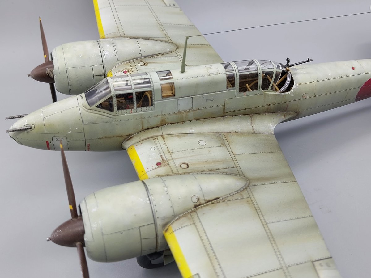ハセガワ製 1/48 二式複座戦闘機 屠龍 甲型 ”飛行第13戦隊” 完成しま