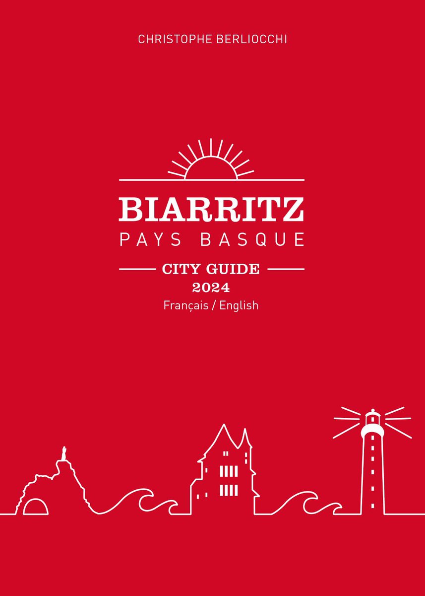 📍BIARRITZ CITY GUIDE 

📕Accrochez vous les amis : le
Guide rouge revient dans une version 2024 inédite avec toutes les nouveautés à #Biarritz et autour ! Plus de 120 adresses pour boire (modérément) et (bien) manger, toujours avec style ! Ça va dépoter en mode digital 📲 RT 🙏🏼